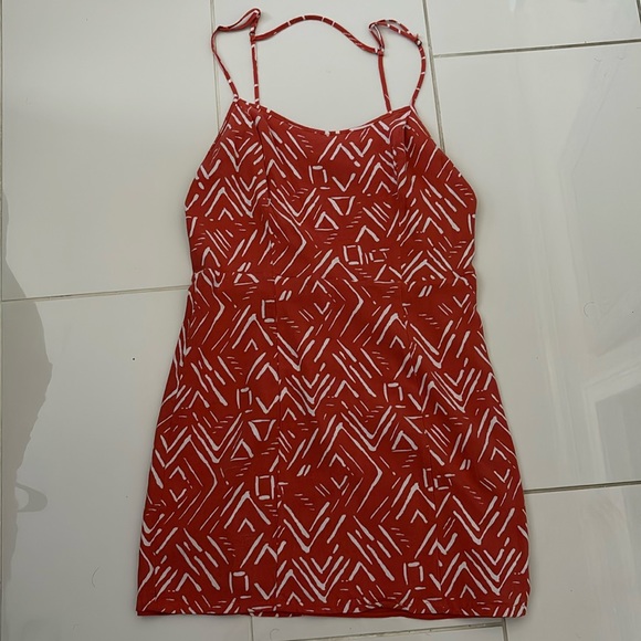 Orange dress - Picture 1 of 2